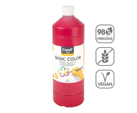 Foto pre produkt Temperová farba creall 500ml červená