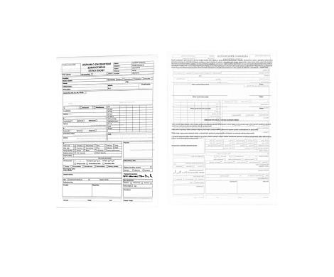 Foto pre produkt Záznam o zhodnotení zdravotného stavu A4 copy/blok 100 l. GDPR